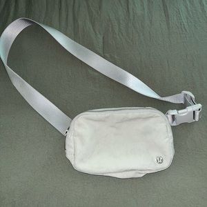 Lululemon Grey Belt Bag